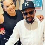 Tisha Campbell Instagram - Visiting my dad whose health has been challenged but seeing my mom, all 7 siblings and my whole family gave him a spiritual boost. That smile of his is in my heart #lovethemwhiletheyrehere