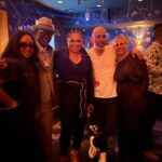 Tisha Campbell Instagram - @jokoy party shinanagans with @chelseahandler and @hermusicofficial and her dad!!!