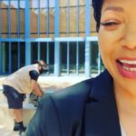 Tisha Campbell Instagram - On set of @lifetimetv love me to death with@brooklynsudano from #mywifeandkids
