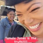 Tisha Campbell Instagram - I love that I finally get to work with ppl I’ve known for FOREVER!!! Miss @tamjones1 Andddddd she’s producing the film!