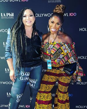 Tisha Campbell Instagram - #happyjuneteenth I got to hang w my forever friend/sis @theajzone at @CNN ‘s coverage of the #juneteenth concert. Caught up w @deoncole @comedianlilrel and got to claim  @lesdogggg as my NEW friend!!!!!! I saw @amandaseales glowing and looking gorgeous Hugged on @chakaikhan and saw @theroots @iamluckydaye @earthwindandfire @officialbellbivdevoe and others tear up the stage AND CHILE that @theebillyporter slayed the children for filth! I closed the show and introduced @anthonyhamiltonofficial  @michellewilliams and The legends @therealmarymary Mannn what a concert! Yes Juneteenth is one day out of the year but celebrating and fight for black freedom is every day. 🖤🖤🖤🖤 I love y’all