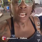 Tisha Campbell Instagram - THANK YOU Gina!!! Our girl @ginayashere explains the facts very simply. “Why are actors and writers striking?” We MUST fight for EVERYONE to have their fair share, to earn a livelihood, and to take care of the BASIC needs of their families. #wgastrong #sagaftrastrong #actorsunited #nocorporategreed