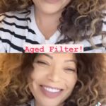 Tisha Campbell Instagram - Mannnnn, why this chick @iamdaniwright always lettin’ me have it!! 🤣🤣🤣 I hate this filter #funny #comedy