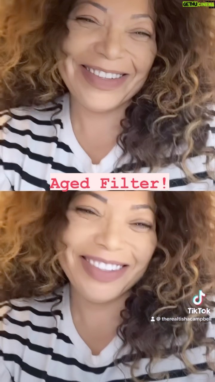 Tisha Campbell Instagram - Mannnnn, why this chick @iamdaniwright always lettin’ me have it!! 🤣🤣🤣 I hate this filter #funny #comedy