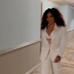 Tisha Campbell Instagram - Thank you @nadinemerabi for keeping me suited and booted in the white suit with pearls for #essencefest and for the amazing brunch hosted by @target What a way to end a great weekend