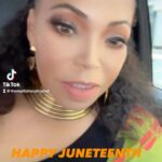 Tisha Campbell Instagram - 2 1/2 years after the Emancipation Proclamation was signed there were STILL slavery practiced in Texas Juneteenth (short for “June Nineteenth”) marks the day when Union federal troops arrived in Galveston, Texas in 1865 to take control of the state and ensure that all enslaved people be freed. Last year @potus made it a federal holiday to remember and commemorate. We MUST embrace our history lest we are doomed to repeat it. #blackhistoryisamericanhistory @msjenfreeman @methodmanofficial @iamdaniwright @dnice @realjohngray @larenztate @laron_tate @lahmardtate @edlgordon @rolandsmartin @wendellpcg @kamalaharris @potus