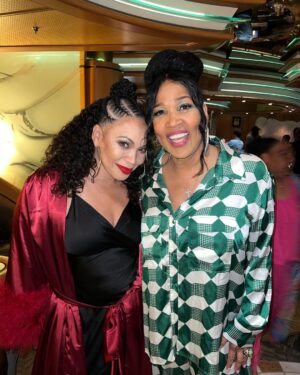 Tisha Campbell Instagram - Hosting the #houseparty pajammyjam on the #thetomjoynercruise was a blast!!!!! I got to hang with my girl @kymwhitley @the_playgroundz and @kidfromkidnplay @ajcalloway @therealdjwiz #keithwashington