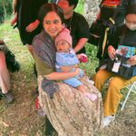 Tissa Biani Azzahra Instagram - Rukayah dan bayi Arum 💜🤰 #GadisKretek sudah sebulan tayang di @netflixid :)
