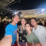 Tissa Biani Azzahra Instagram - Masya Allah Tabarakalah.. My first @coldplay concert 🪐 moment yang takkan terlupakan. Gelora Bung Karno (GBK)