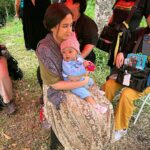 Tissa Biani Azzahra Instagram - Rukayah dan bayi Arum 💜🤰 #GadisKretek sudah sebulan tayang di @netflixid :)