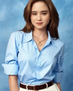 Tissa Biani Azzahra Instagram - ikutan yang lagi trend 😂 mirip siapa ya #yearbookchallenge