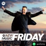 Tiziano Ferro Instagram - Posted by @spotifyitaly Oggi @tizianoferro si prende il mondo e anche la copertina di #NewMusicFriday! Ascolta ora "Il mondo è nostro" e non perderti tutte le nuove uscite di oggi 🔝