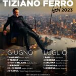 Tiziano Ferro Instagram - Lo show di Tiziano Ferro previsto l’11 luglio 2023 presso lo Stadio Braglia di Modena, viene spostato nello stesso giorno presso lo Stadio Dall’Ara di Bologna. Tutti i biglietti precedentemente acquistati restano validi per la nuova location. I biglietti acquistati per lo Stadio Braglia verranno ricollocati nello Stadio Dall’Ara, mantenendo lo stesso valore di acquisto originario. Le ricollocazioni dei posti numerati verranno comunicate entro un mese dallo show, sia tramite e-mail diretta per chi ha acquistato online, sia sui siti delle biglietterie di riferimento (Tickemaster, Ticketone, Vivaticket) e sulla pagina www.livenation.it/tizianoferro, per chi ha acquistato nei punti vendita autorizzati. Di seguito il nuovo calendario: 7 giugno 2023 Lignano Sabbiadoro, Stadio G. Teghil 11 giugno 2023 Torino, Stadio Olimpico 15 giugno 2023 Milano, Stadio San Siro (biglietti validi: 5 giugno 2020 / 15 giugno 2021) 17 giugno 2023 Milano, Stadio San Siro (biglietti validi: 6 giugno 2020 / 18 giugno 2021) 18 giugno 2023 Milano, Stadio San Siro (biglietti validi: 8 giugno 2020 / 19 giugno 2021) 21 giugno 2023 Firenze, Stadio Franchi 24 giugno 2023 Roma, Stadio Olimpico (biglietti validi: 15 luglio 2020 / 9 luglio 2021) 25 giugno 2023 Roma, Stadio Olimpico (biglietti validi: 16 luglio 2020 / 10 luglio 2021) 28 giugno 2023 Napoli, Stadio Diego Armando Maradona 1° luglio 2023 Bari, Stadio San Nicola 4 luglio 2023 Messina, Stadio San Filippo (biglietti validi: 27 giugno 2020 / 3 luglio 2021) 8 luglio 2023 Ancona, Stadio Del Conero 11 luglio 2023 Bologna, Stadio Dall’Ara 14 luglio 2023 Padova, Stadio Euganeo