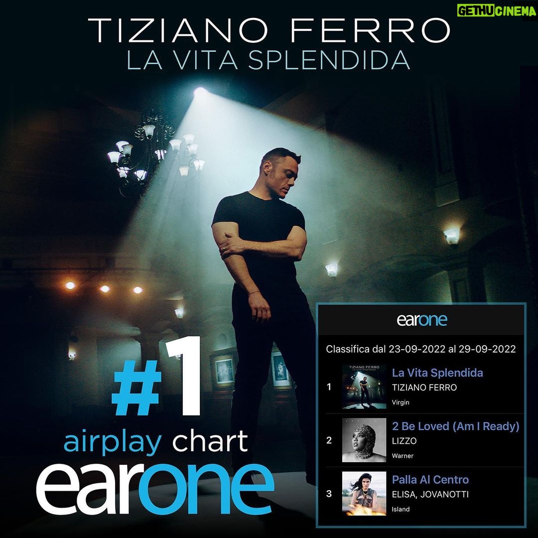 Tiziano Ferro Instagram - 1️⃣ 𝐔𝐍𝐎 👆🏼𝙊𝙉𝙀 🥇 Non so se è caso, fortuna, se me lo merito. E onestamente neanche lo voglio sapere! Perché tornare dopo tre anni e trovarmi al numero “1” nella classifica radio, genera in me un senso di gratitudine che non conosce logica. Grazie, solo grazie. 🙏🏻 I don’t know if it’s either random luck or merit. And I don’t even wanna know!!! Because coming back after theee years and suddenly finding myself on top of the radio chart, generates some kind of illogical, utter gratitude. So thank you, just THANK YOU! 🙏🏻 No se si es casualidad, suerte o si me lo merezco. Y tampoco me importa! Porqué volver después de tres años y encontrarme encima de la lista de radios genera en mi una gratitud que no conoce lógica. Entonces gracias, solo GRACIAS! 🙏🏻 #lavitasplendida #ilmondoénostro #numerouno #numberone