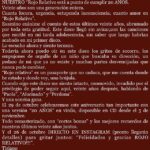 Tiziano Ferro Instagram - Il NOSTRO "Rosso Relativo" sta per compiere 20 ANNI. Vent’anni sono un’intera generazione. Quanta follia, urgenza, stupenda inconsapevolezza, quanto amore in quel “Rosso Relativo”. Esamino esanime il racconto di questi ultimi venti anni, travolto dalla gratitudine. Questo album arrivò senza preavviso - con le canzoni che avevo scritto in tarda adolescenza senza sapere che poi sarebbero finite nel mio primo disco. Lo ascolto adesso e provo tenerezza. Ancora oggi ci sento dentro le urla d’aiuto, le spinte d’orgoglio di chi cercava una strada, un pezzo di me che non c’è più ma anche tante parti sgangherate che non sono riuscito a cambiare mai. 𝘙𝘰𝘴𝘴𝘰 𝘙𝘦𝘭𝘢𝘵𝘪𝘷𝘰 è un passaporto che non scade, che continua a raccontare dove sono stato e dove vado. Una bussola. Quando ascolto questo album mi sento intatto, commosso e invaso dal privilegio di poter essere qui - vent’anni dopo - a parlare ancora di Paola, di Imbranato e di Xdono. E un sorriso ha la meglio. Il 29/10 festeggeremo questo importante anniversario con una ristampa speciale in vinile, disponibile dal 5/11 in versione “cd”. Tutto rimasterizzato, con tracce bonus e i ricordi più belli di questi nostri 20 ANNI. Scopri di più, link in bio. E il 26/10 𝘿𝙄𝙍𝙀𝙏𝙏𝘼 𝙄𝙂 (ᴅᴇᴛᴛᴀɢʟɪ ɪɴ ᴀʀʀɪᴠᴏ) per gridare insieme: “Auguri e grazie caro Rosso relativo!!!”. 🇬🇧𝘌𝘯𝘨𝘭𝘪𝘴𝘩 ➡️𝘴𝘸𝘪𝘱𝘦 🇪🇸Español➡️deslizar #RR20