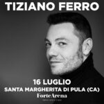 Tiziano Ferro Instagram - Tiziano Ferro arriva in Sardegna il 16 luglio alla Forte Arena di Santa Margherita di Pula (Cagliari). Nella familiarità dell'arena sarda, uno spettacolo volutamente raccolto, intimo. I biglietti saranno disponibili a partire da martedì 9 maggio ore 12:00 su Ticketmaster.it, Ticketone.it, Vivaticket.com e nei rispettivi punti vendita autorizzati. #tzn2023 #tizianoferro @livenationit