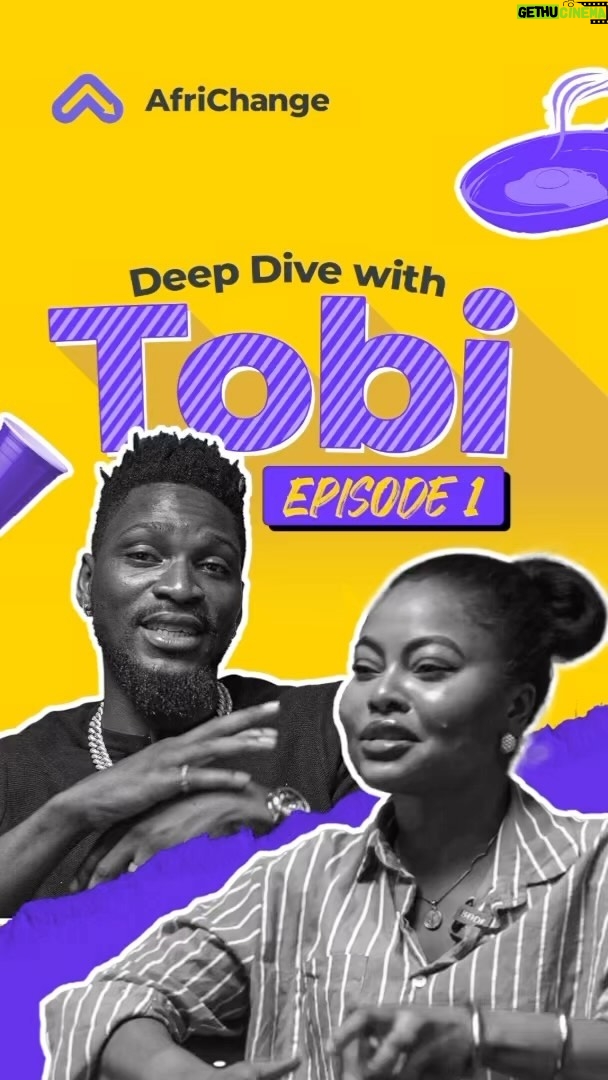 Tobi Bakre Instagram - We’re LIVE on YouTube! Join the amazing @tobibakre and @theteniola as they spill the tea on their incredible 5-year Nollywood journey. Also listen to their unexpected favorite songs – from Ayra Star to Nathaniel Bassey, it’s a musical treat. 🎶 Plus, if you’re into Nollywood, buckle up for exclusive industry tips that you won’t want to miss! Click the link in bio to catch the full episode on YouTube and hit subscribe for more exciting episodes!🎬 #africhange #DeepDivewithTobi
