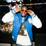 Tobi Bakre Instagram - One thing about the All Star Weekend! The social impact is of this weekend can’t be overemphasized. Now you have to follow @nbanigeria and create your nba ID to be part of the fam (link in @nbanigeria bio) cos we are bringing the love home. All Star Jerseys for 3 lucky people. Small expo- just follow the contents I’ve posted from the weekend. That’s where the evian is 😂 @ashluxe head to toe for the All Star Game 🥳 Gainbridge Fieldhouse