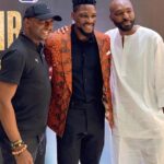 Tobi Bakre Instagram - The best events. The best get togethers with @nbanigeria with a PROPER touch of ART. Don’t miss out on being part of the FAM! Had fun with my @NBAnigeria family at the 2023 #NBAmeetsArt. Passing/Building/Victory. Signup for your NBA ID www.NBA.com/ID for real-time updates on all things NBA @nbanigeria