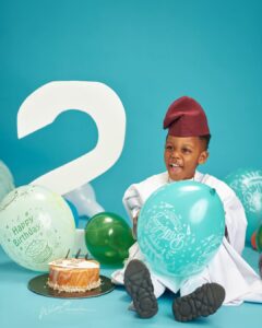 Tobi Bakre Instagram - Happy Birthday Son! Love you to the end of the world and back AbdulMalik Oluwatobi Jnr. You bring so much joy and love to us! We commit all that concerns you in the hands of God. You will grow to be the happiest man you can be. amen amen amen Photo by- @wilsononwukastudios Outfit by - @sadicandco