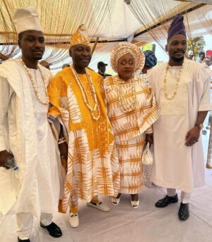 Tobi Bakre Instagram - Congrats to the latest Iyalode of Ago Iwoye

We love you mama