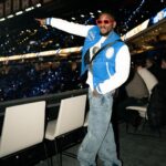 Tobi Bakre Instagram - One thing about the All Star Weekend! The social impact is of this weekend can’t be overemphasized. Now you have to follow @nbanigeria and create your nba ID to be part of the fam (link in @nbanigeria bio) cos we are bringing the love home. All Star Jerseys for 3 lucky people. Small expo- just follow the contents I’ve posted from the weekend. That’s where the evian is 😂 @ashluxe head to toe for the All Star Game 🥳 Gainbridge Fieldhouse