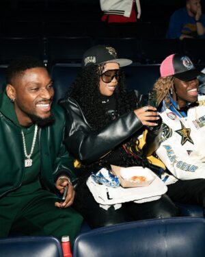Tobi Bakre Instagram - The last slidesssss! Yyoooooo! Too many moments to fit in!!! The partey before the parteyyy!!!

With the best people having a timeless experience at the NBA ALL STAR WEEKEND!!!

My boys came thruuuuuu! Steph and McClung! Super nice with it!

#AllStarWeekendNaija #ASWNaija24 #NBAAfricaAllStar2024

@emmykasbit with the day fit! Pulled up in @drik.co at night