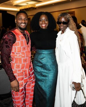 Tobi Bakre Instagram - The last slidesssss! Yyoooooo! Too many moments to fit in!!! The partey before the parteyyy!!!

With the best people having a timeless experience at the NBA ALL STAR WEEKEND!!!

My boys came thruuuuuu! Steph and McClung! Super nice with it!

#AllStarWeekendNaija #ASWNaija24 #NBAAfricaAllStar2024

@emmykasbit with the day fit! Pulled up in @drik.co at night