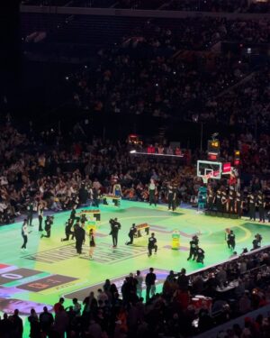 Tobi Bakre Instagram - The last slidesssss! Yyoooooo! Too many moments to fit in!!! The partey before the parteyyy!!!

With the best people having a timeless experience at the NBA ALL STAR WEEKEND!!!

My boys came thruuuuuu! Steph and McClung! Super nice with it!

#AllStarWeekendNaija #ASWNaija24 #NBAAfricaAllStar2024

@emmykasbit with the day fit! Pulled up in @drik.co at night