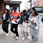 Tobi Bakre Instagram - The JPEGs do not justice. I’ll post the vids later 😂 Indy is GIVING! That’s all I can summarize for now #AllStarWeekendNaija #ASWNaija24 #NBAAfricaAllStar2024 Jacket- @drik.co Tee and feet- @ashluxe & @nike from @ashluxury