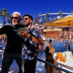 Tobi Brown Instagram - VikkStag123 - unforgettable trip. Never ask me to spray Champagne again though 😭 Ibiza, Spain