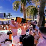 Tobi Brown Instagram - VikkStag123 - unforgettable trip. Never ask me to spray Champagne again though 😭 Ibiza, Spain