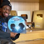 Tobi Brown Instagram - Thankful for things to smile about in a difficult year🙏🏿 Thank you @miniminter for the vinyl present❤️ 📸: @anna.tomsu London, United Kingdom