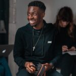 Tobi Brown Instagram - This is the smile of a man with a fresh trim. 📸: @kirstylouisewells