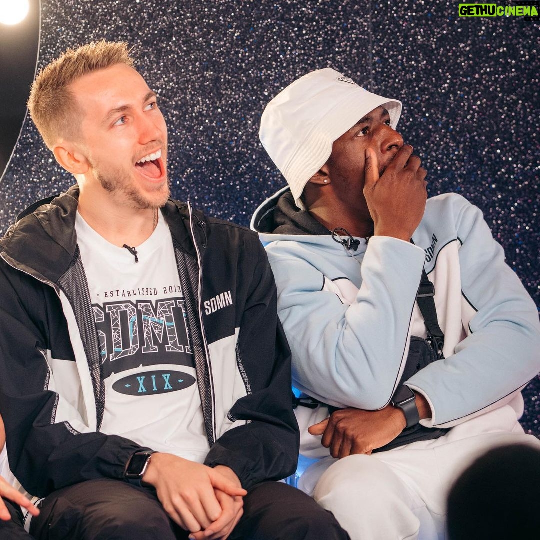 Tobi Brown Instagram - This was a long day 😭 Sidemen Roast out now London, United Kingdom
