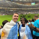 Tobi Brown Instagram - GREATEST GAME EVER 🥹 Congratulations Argentina and @leomessi 👏🏿 Commiserations France! N M Shariful Islam Sohel