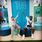 Tobi Brown Instagram - Had the honour of speaking in front of some amazing content creators and business people at the @1billionsummit with @behzingagram - thank you for having us #ad #1billionsummit Dubai, United Arab Emirates