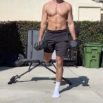 Todd Smith Instagram - sometimes at night i massage my hamstrings with warm milk