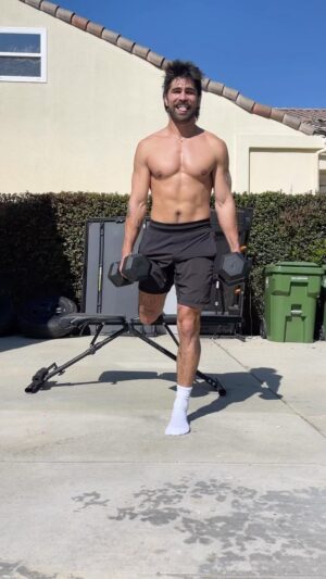 Todd Smith Instagram - sometimes at night i massage my hamstrings with warm milk