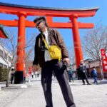 Todd Smith Instagram - KYOTO DAY 1. we hiked to the top of the Fushimi Inari Shrine, which was the gateway from the reality to the spiritual world! we also logged about 25k steps and had some ice cream along the way, todBLESS! Fushimi Inari-taisha