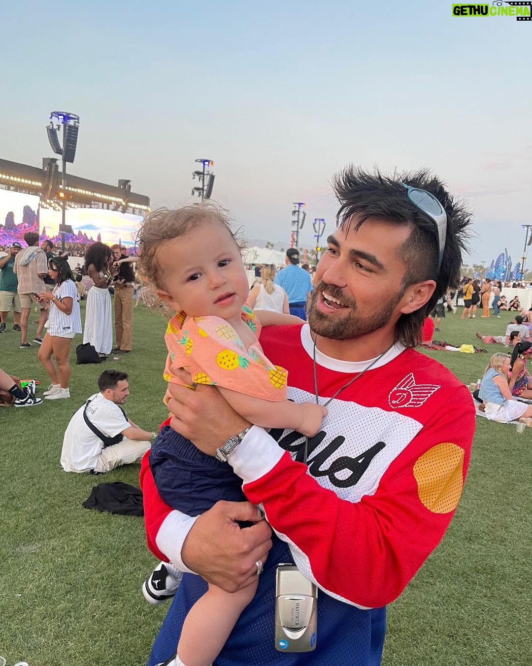 Todd Smith Instagram - i bought a baby at coachella