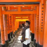 Todd Smith Instagram - KYOTO DAY 1. we hiked to the top of the Fushimi Inari Shrine, which was the gateway from the reality to the spiritual world! we also logged about 25k steps and had some ice cream along the way, todBLESS! Fushimi Inari-taisha