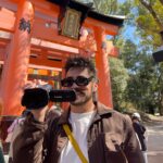Todd Smith Instagram - KYOTO DAY 1. we hiked to the top of the Fushimi Inari Shrine, which was the gateway from the reality to the spiritual world! we also logged about 25k steps and had some ice cream along the way, todBLESS! Fushimi Inari-taisha