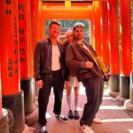 Todd Smith Instagram - KYOTO DAY 1. we hiked to the top of the Fushimi Inari Shrine, which was the gateway from the reality to the spiritual world! we also logged about 25k steps and had some ice cream along the way, todBLESS! Fushimi Inari-taisha
