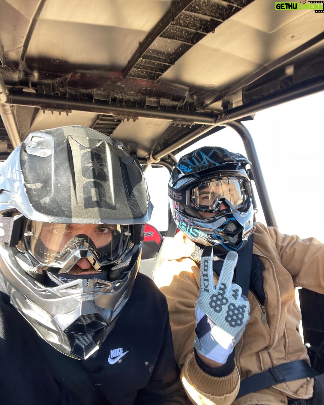 Todd Smith Instagram - riding these RZRs was pretty hard. swipe for proof!