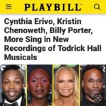 Todrick Hall Instagram - Thank you @playbill and thank you for all the love! Tonight the first album drops at midnight! “Cinderella Rock” featuring @cynthiaerivo @mrcheyennejackson @jadenovah @nicolescherzinger @jordinsparks @taylizlou @laurabellbundy @adampascal @teresadianestanley
