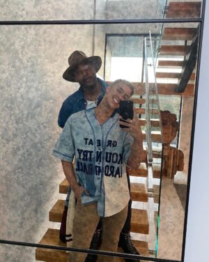 Todrick Hall Instagram - One thing about @liamroodhouse He LOVES a mirror selfie! This used to be my biggest pet peeve; that every time we’re leaving the house he wants to take a selfie of our outfits, but now I kinda love it…but shhhh 🤫 Don’t tell him that. In 4 days, we will have officially been together for a full year, CRAZY 🤯 Follow my patreon to watch our couples video we made together…coming soon!
