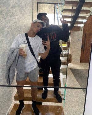 Todrick Hall Instagram - One thing about @liamroodhouse He LOVES a mirror selfie! This used to be my biggest pet peeve; that every time we’re leaving the house he wants to take a selfie of our outfits, but now I kinda love it…but shhhh 🤫 Don’t tell him that. In 4 days, we will have officially been together for a full year, CRAZY 🤯 Follow my patreon to watch our couples video we made together…coming soon!