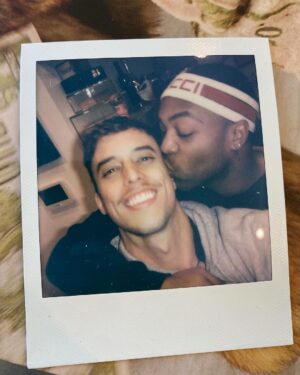 Todrick Hall Instagram - I can’t believe it’s been almost a year since I met this incredible human who has changed my life. I don’t know if I’ve ever explained the concept of my song “Glitter!” But, in 2019 I was desperately trying to get over my toxic entanglement and I shot a music video where I had glitter on my face. I swear I showered for hours daily and I could not stop finding glitter on me for almost a week. I said to myself, self…I want someone to love me like this. Like, no matter how much I fuck up, or try to get rid of them they keep showing up for me, still stick with me, still hold onto me and show me more and more every single day that their love is unconditional and I deserved to be loved that way. @liamroodhouse you have done that for me. I’ve never had someone show up for me in the way that you do, so optimistic every single day, so down for the journey, my biggest cheerleader with a heart of gold. I’ve loved doing this past 11 months with you and I’m excited for the adventures ahead of us. Liam and I are shooting a video today to answer YOUR questions about our relationship. Leave a comment below to ask us questions, my friend is going to cold ask us the best 20 questions and we’re going to post that video for you all to see on my @patreon. Subscribe if you haven’t already, I can’t wait to answer your questions because NOTHING is off limits, make them juicy please and also follow my man, cuz he’s just the sweetest human on the planet.
