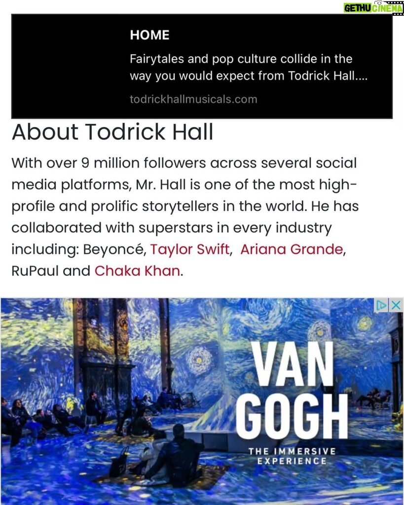 Todrick Hall Instagram - Thank you @officialbroadwayworld for the lovely article! I’m blown away that this dream of mine is finally coming true! This week on Tuesday the first album “Cinderella Rock!” drops featuring @cynthiaerivo @_solaylay @nicolescherzinger @adampascal @taylizlou @laurabellbundy @jordinsparks @jadenovah @mrcheyennejackson @shobean @teresadianestanley and more… *To find out how you can license @todrickhallmusicals visit TodrickHallMusicals.com Los Angeles, California